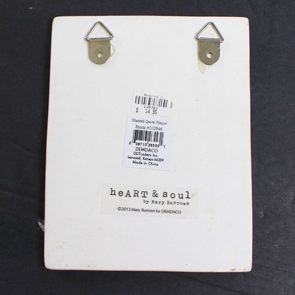 Decorative Wall Tile Plaque Gift Mourning Grief - Picture 3 of 3